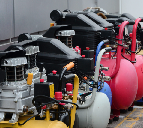 air compressors of different colours